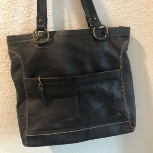 The Sak Large Brown Leather Tote